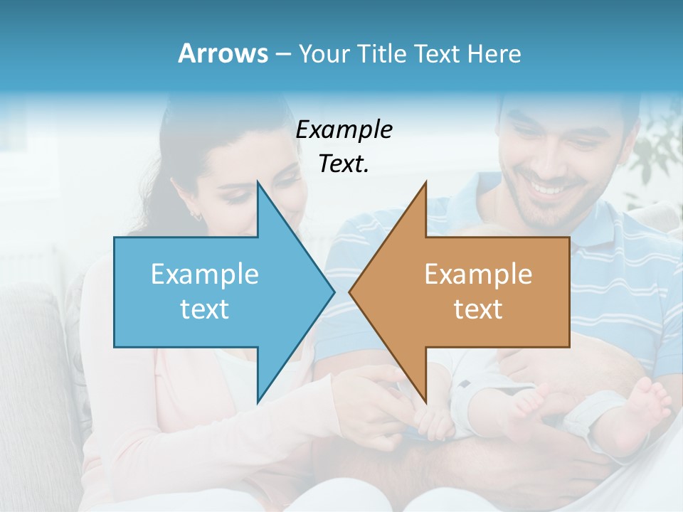 Mother Child Father PowerPoint Template