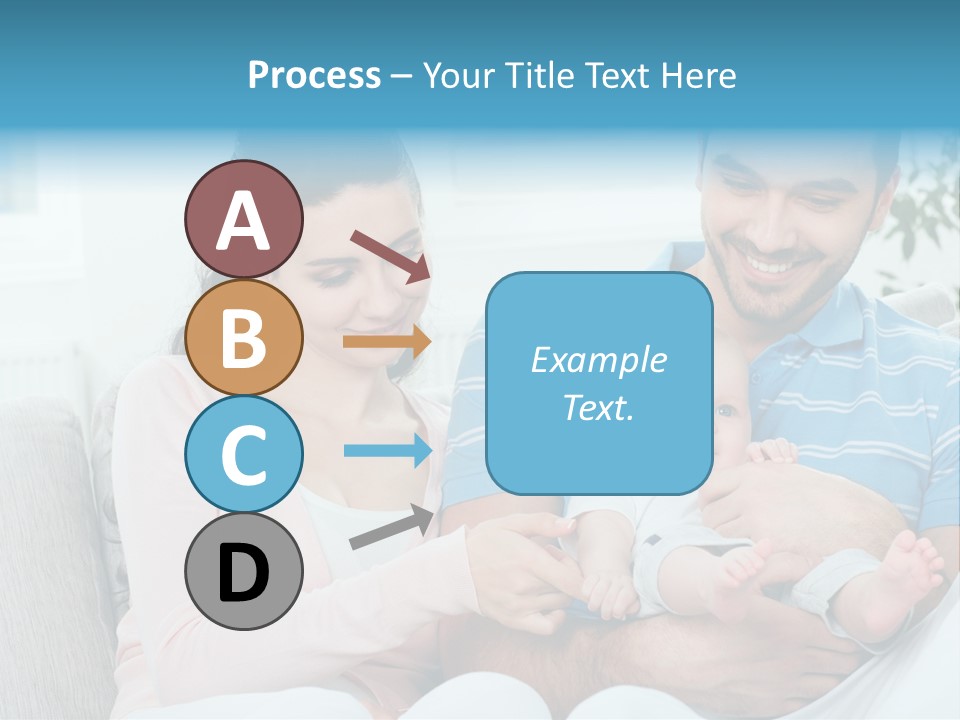Mother Child Father PowerPoint Template