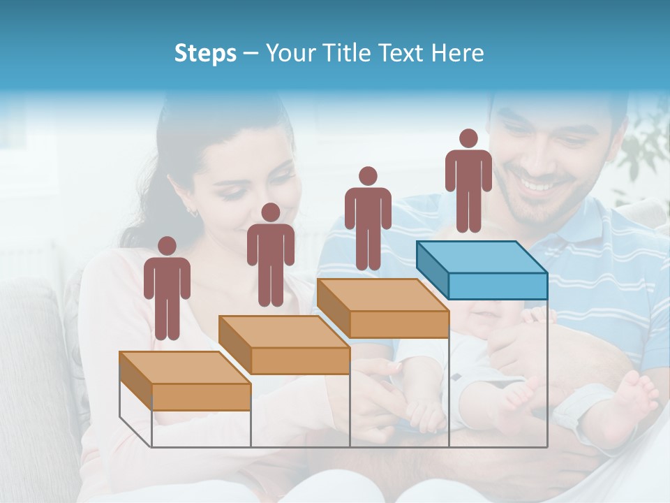 Mother Child Father PowerPoint Template