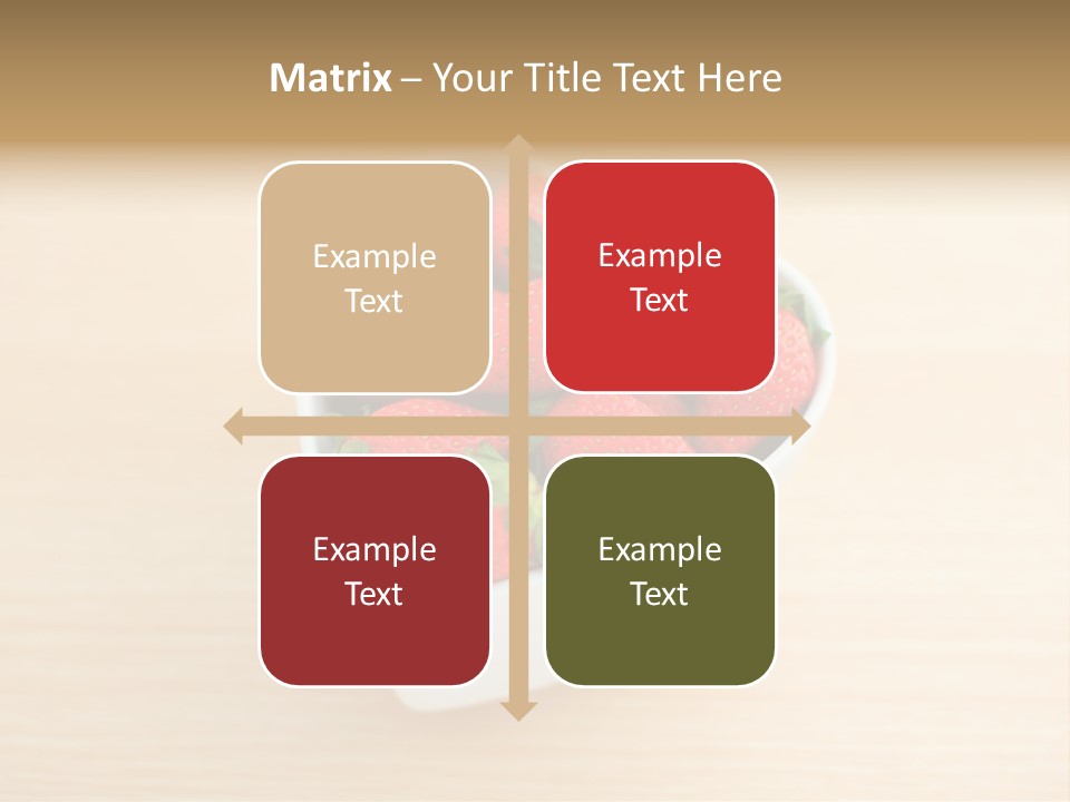 Fresh Brown Wooden PowerPoint Template