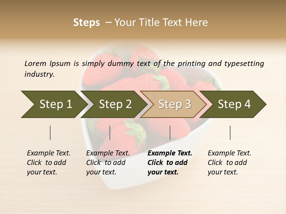 Fresh Brown Wooden PowerPoint Template