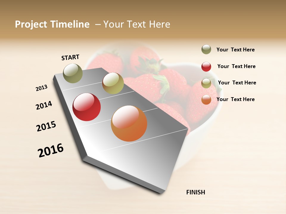 Fresh Brown Wooden PowerPoint Template