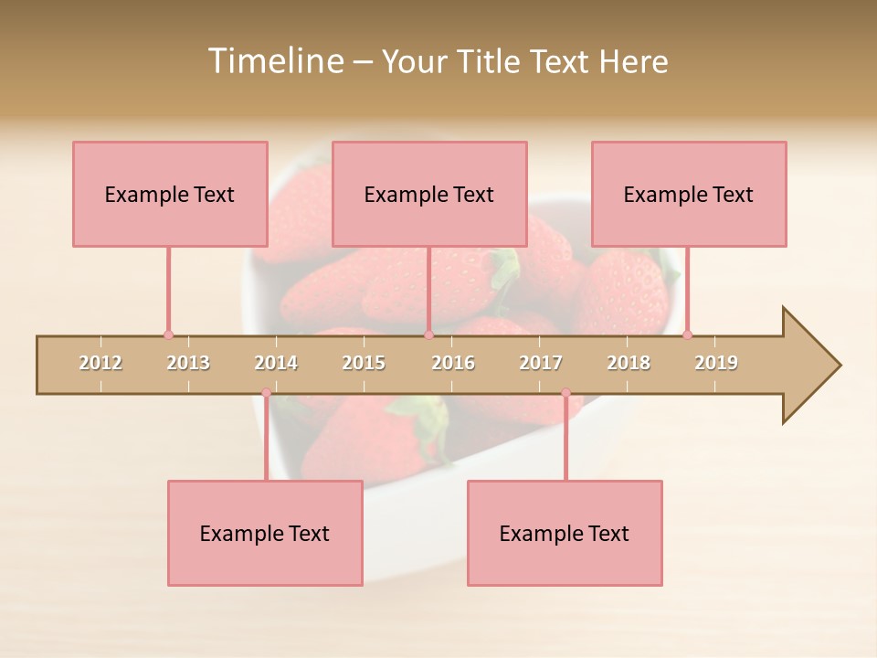 Fresh Brown Wooden PowerPoint Template