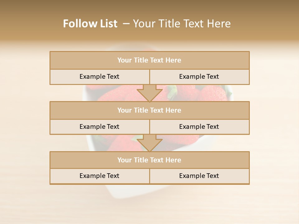 Fresh Brown Wooden PowerPoint Template