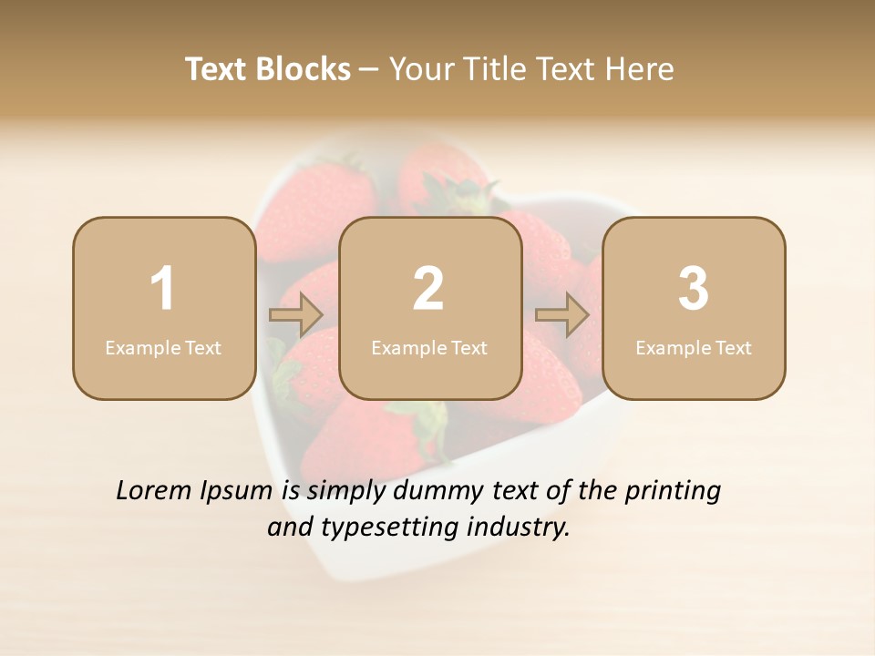 Fresh Brown Wooden PowerPoint Template