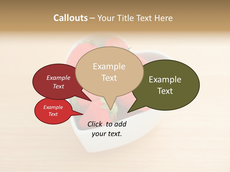 Fresh Brown Wooden PowerPoint Template