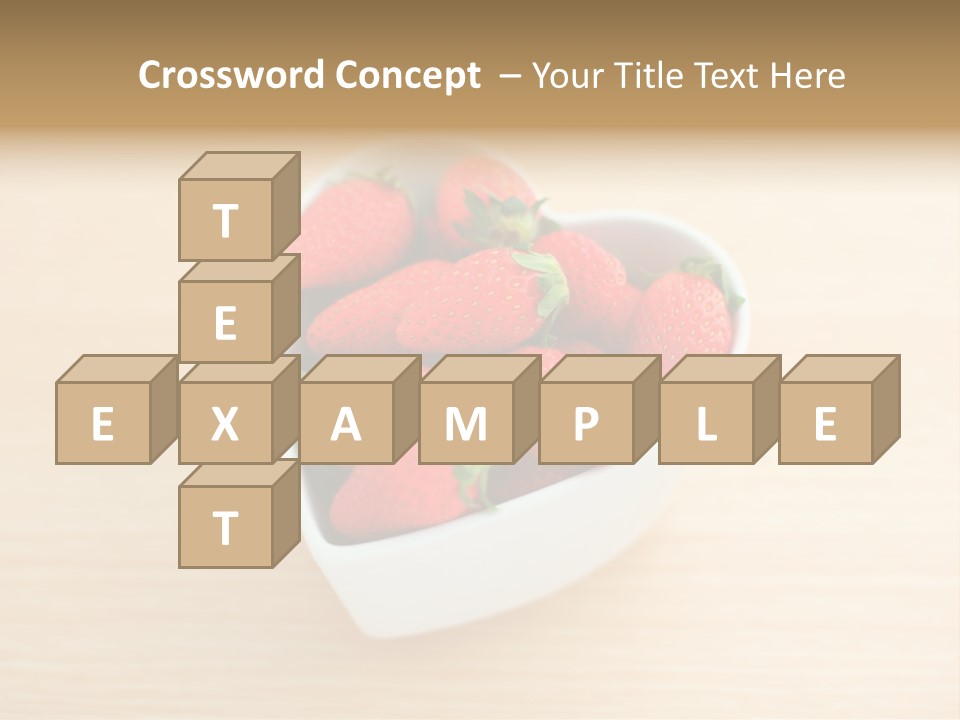 Fresh Brown Wooden PowerPoint Template