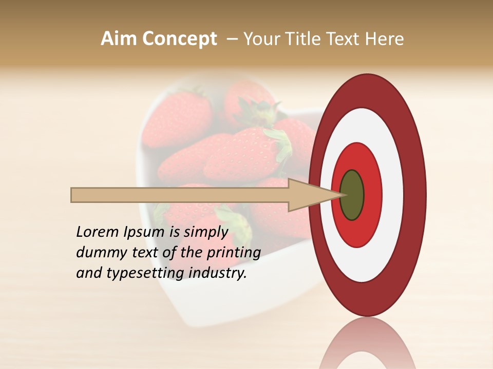 Fresh Brown Wooden PowerPoint Template