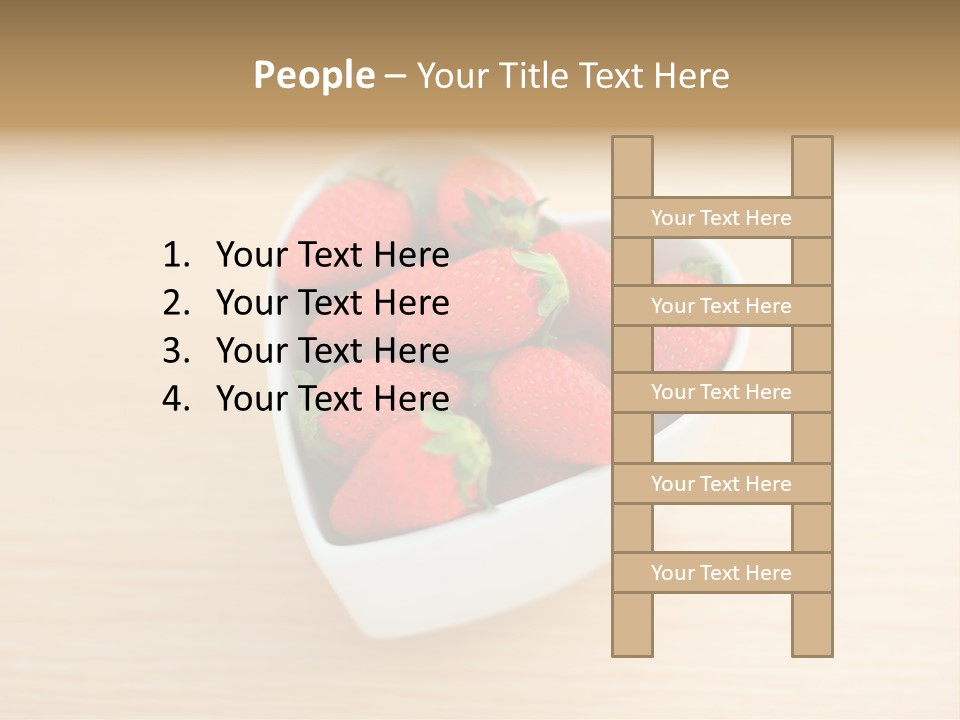 Fresh Brown Wooden PowerPoint Template