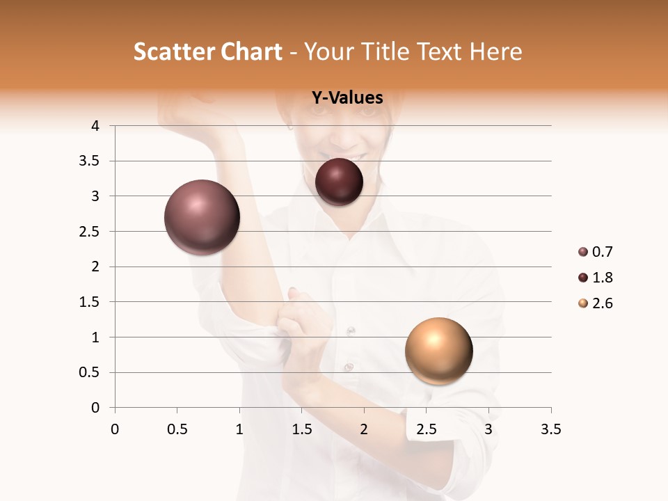 Turn Up People Blouse PowerPoint Template