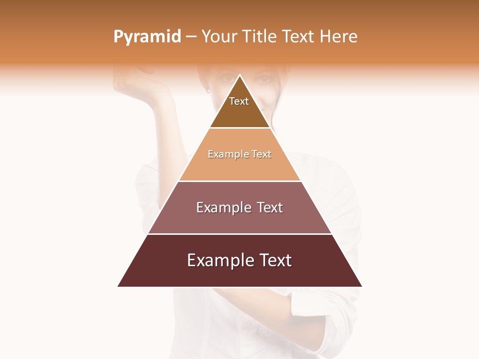 Turn Up People Blouse PowerPoint Template