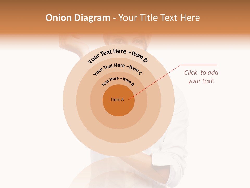 Turn Up People Blouse PowerPoint Template