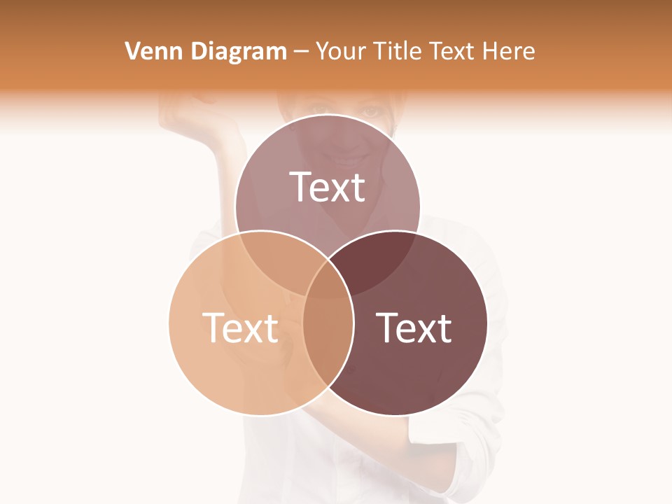 Turn Up People Blouse PowerPoint Template