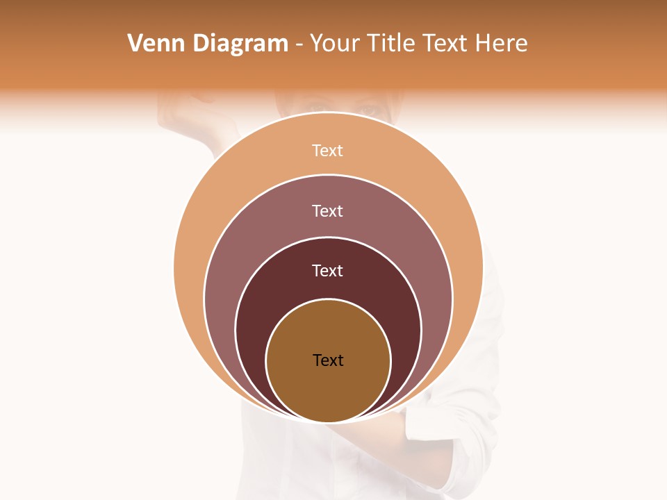 Turn Up People Blouse PowerPoint Template