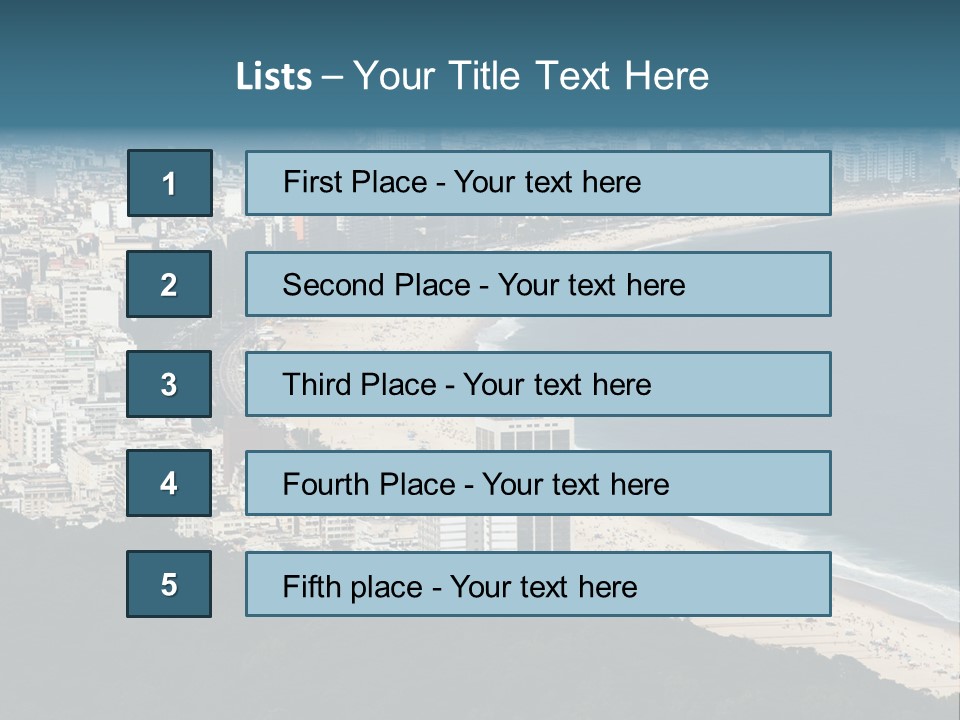 Tourism Exotic Nature PowerPoint Template
