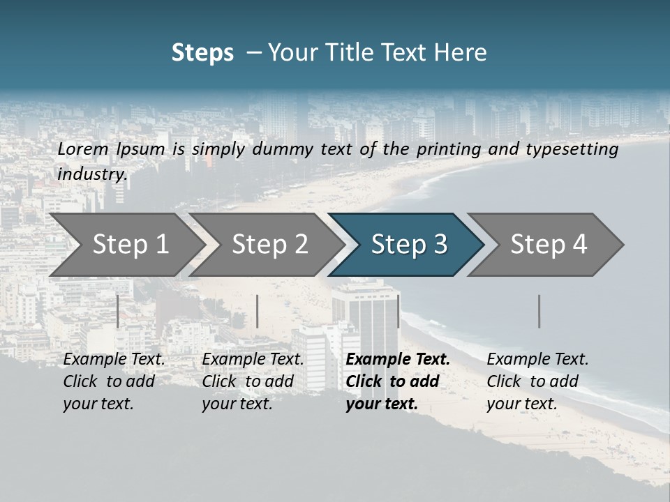 Tourism Exotic Nature PowerPoint Template