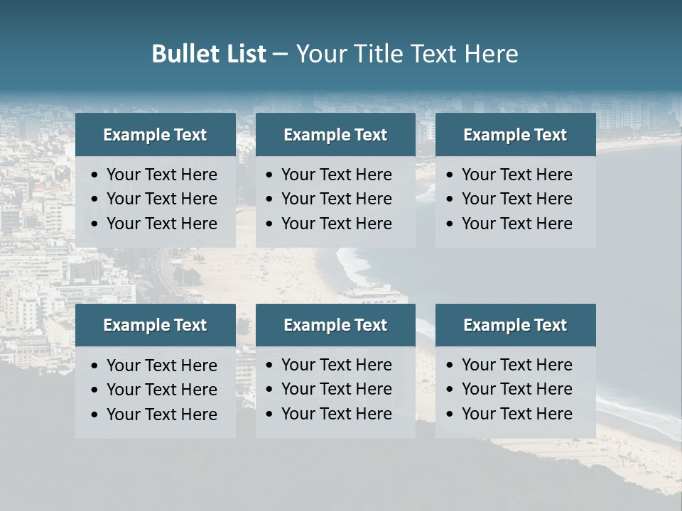 Tourism Exotic Nature PowerPoint Template