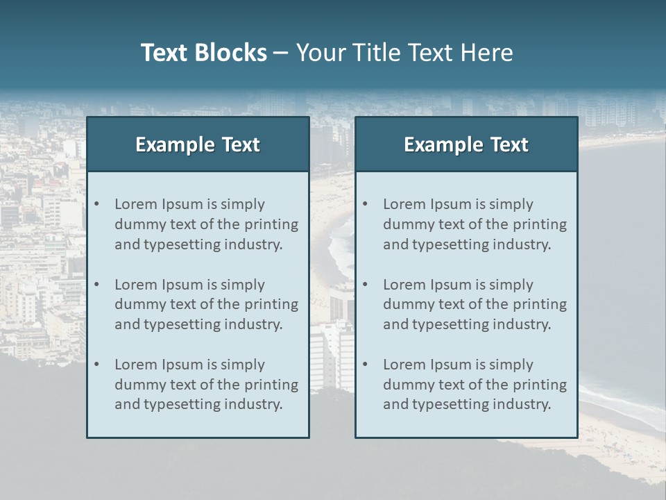 Tourism Exotic Nature PowerPoint Template