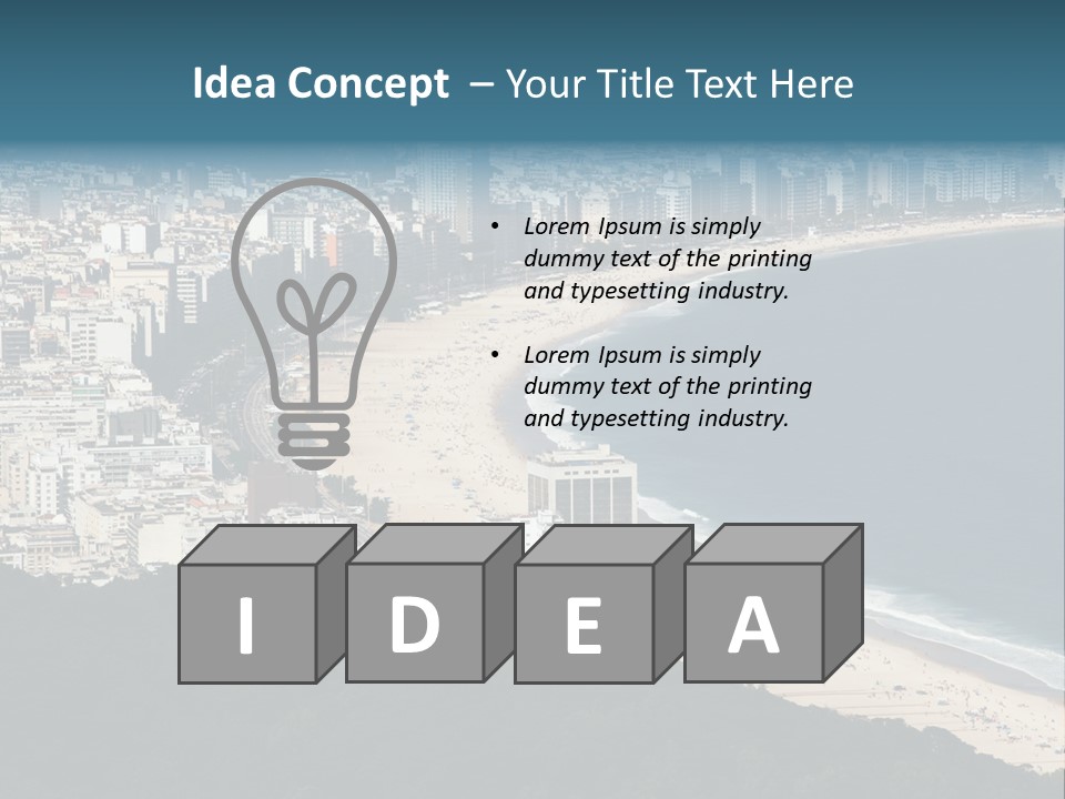 Tourism Exotic Nature PowerPoint Template