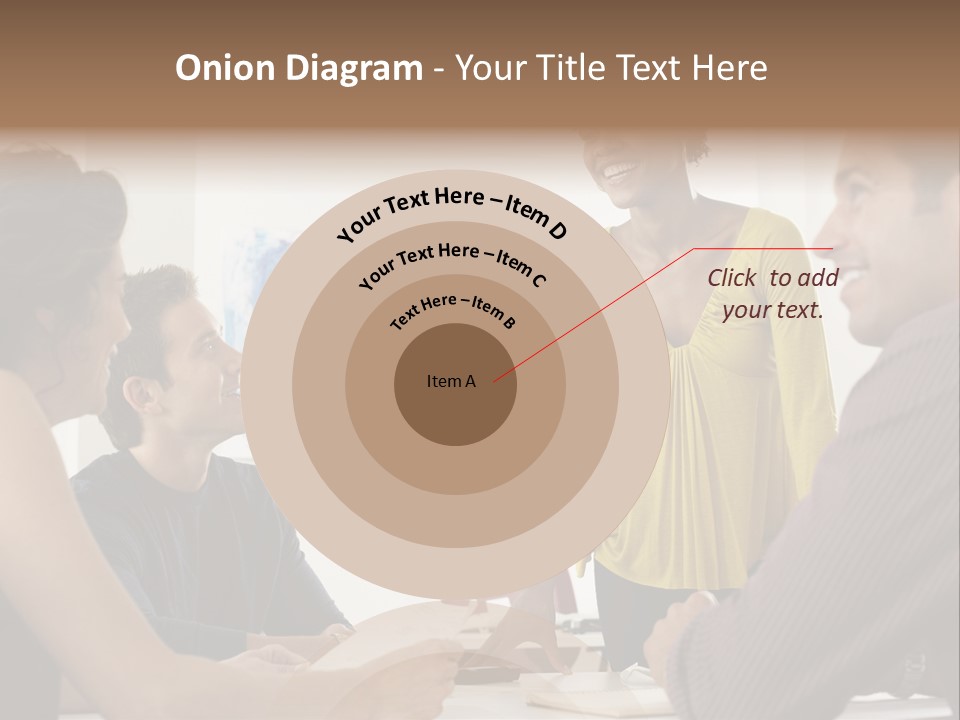 Casual Interracial Corporate PowerPoint Template