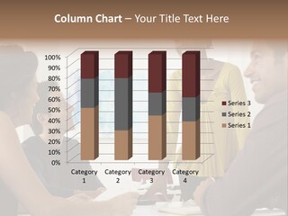 Casual Interracial Corporate PowerPoint Template