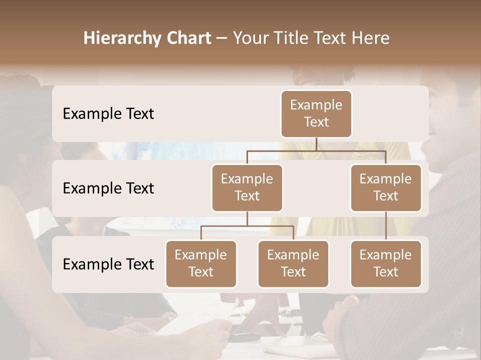 Casual Interracial Corporate PowerPoint Template