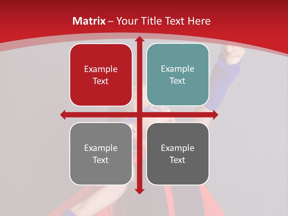 Fly Success Winner PowerPoint Template