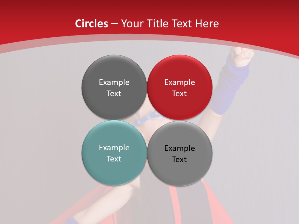 Fly Success Winner PowerPoint Template