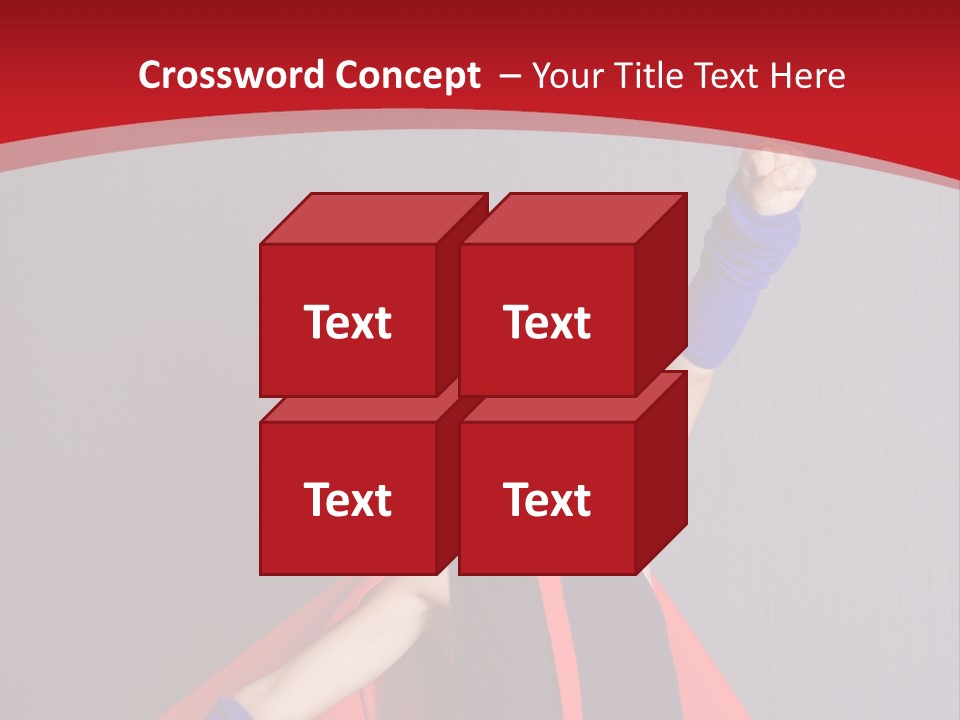 Fly Success Winner PowerPoint Template