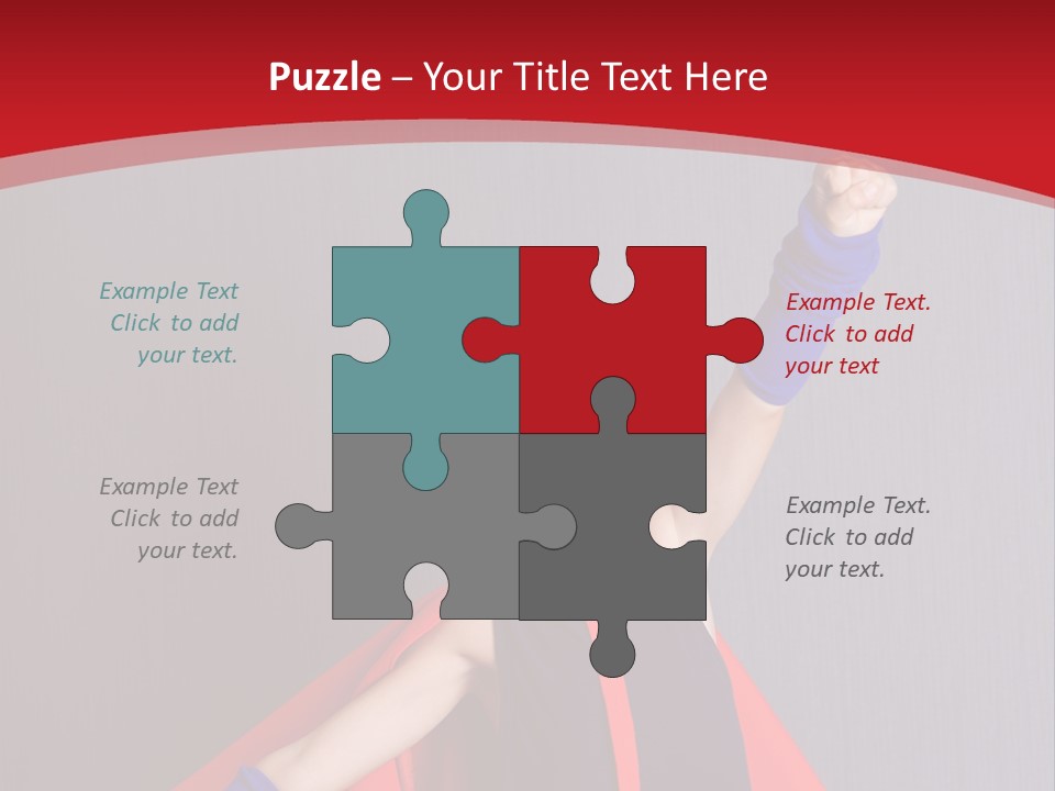 Fly Success Winner PowerPoint Template