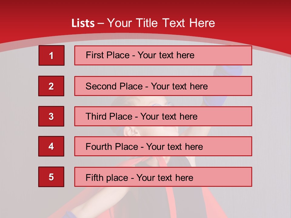Fly Success Winner PowerPoint Template