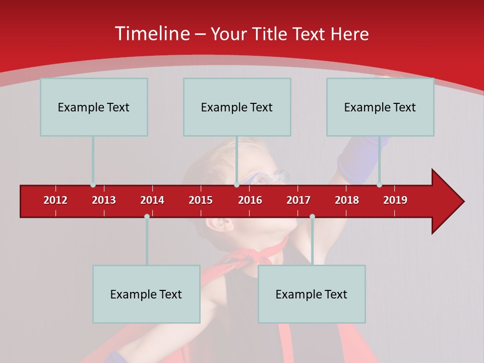 Fly Success Winner PowerPoint Template