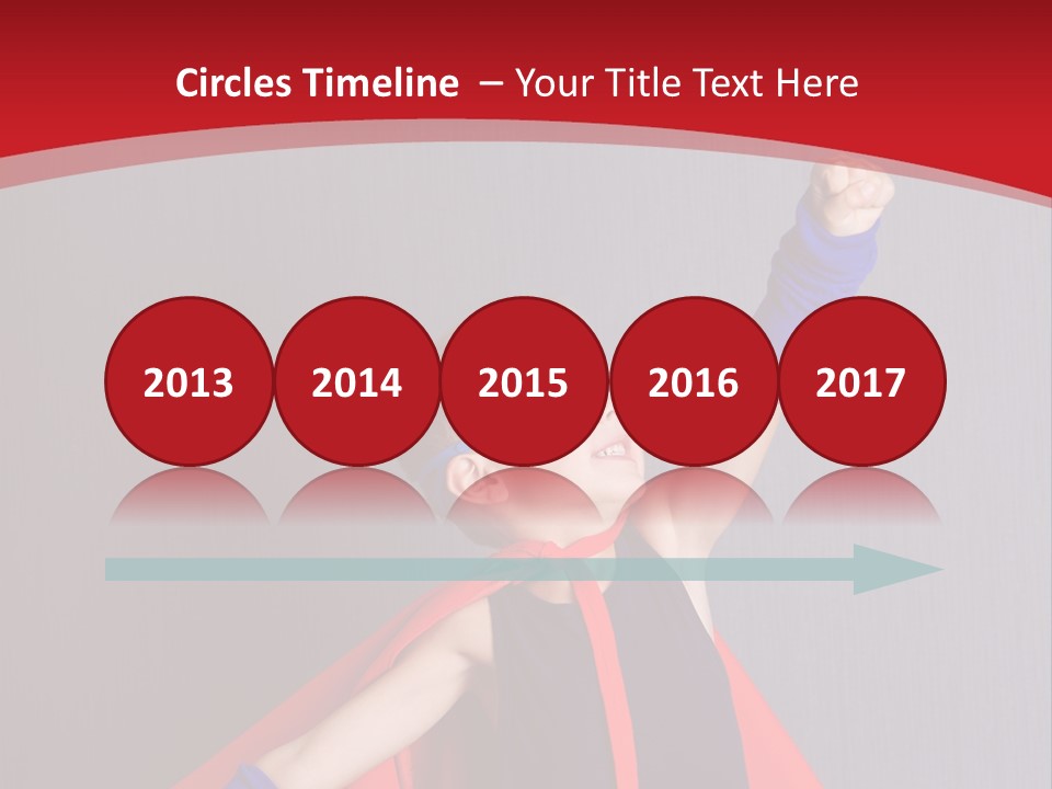 Fly Success Winner PowerPoint Template