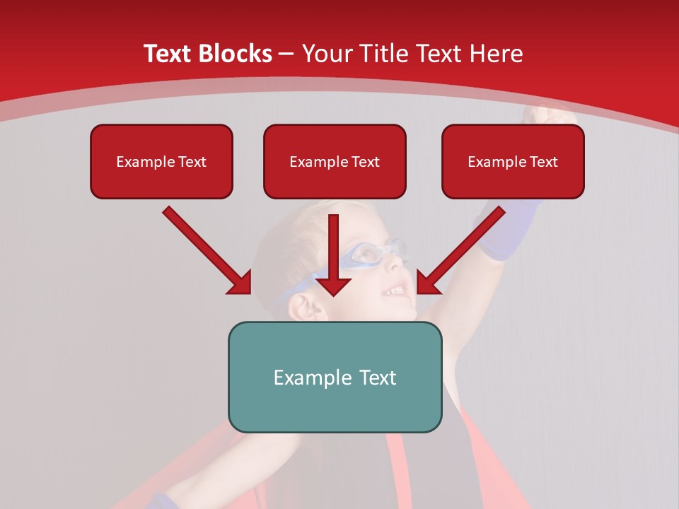Fly Success Winner PowerPoint Template