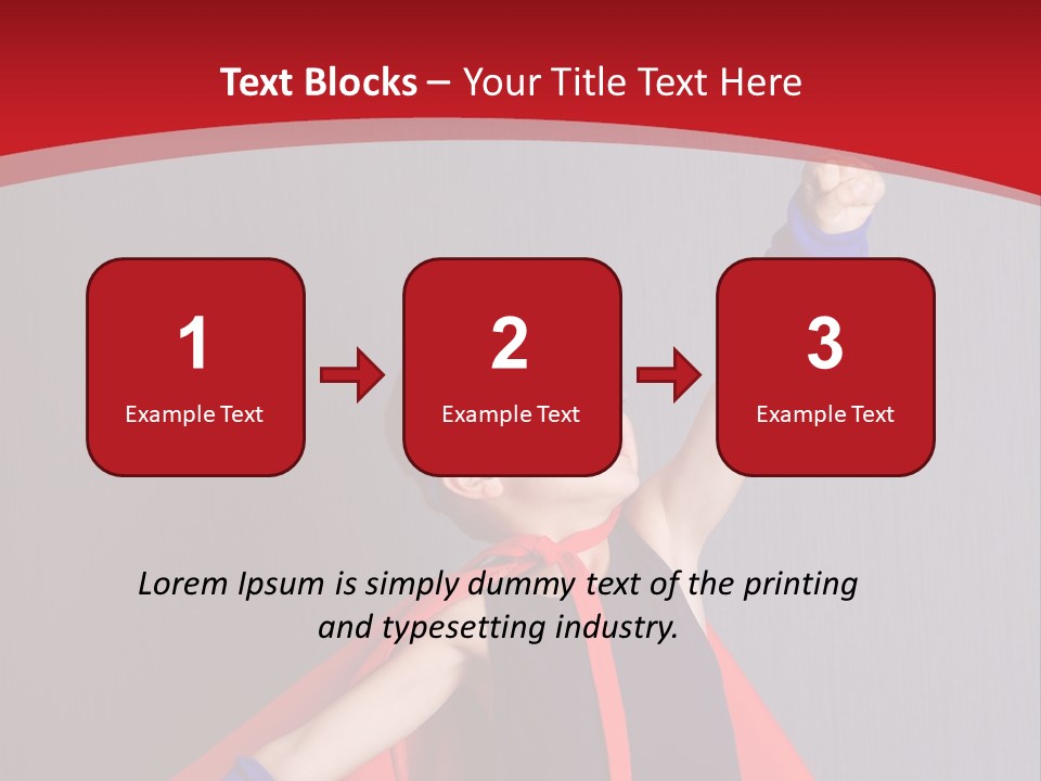 Fly Success Winner PowerPoint Template