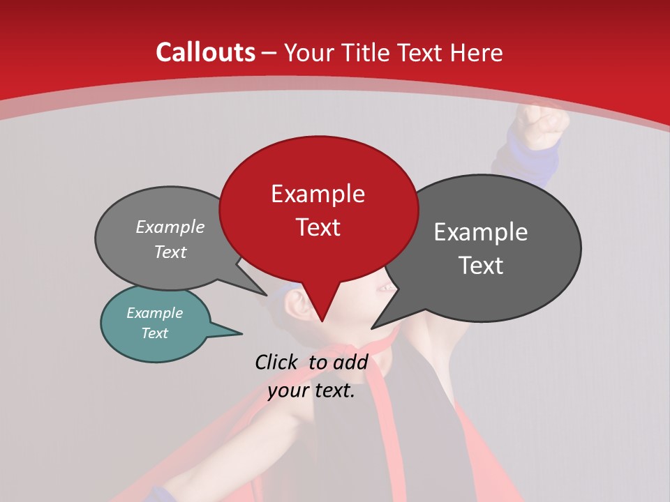 Fly Success Winner PowerPoint Template