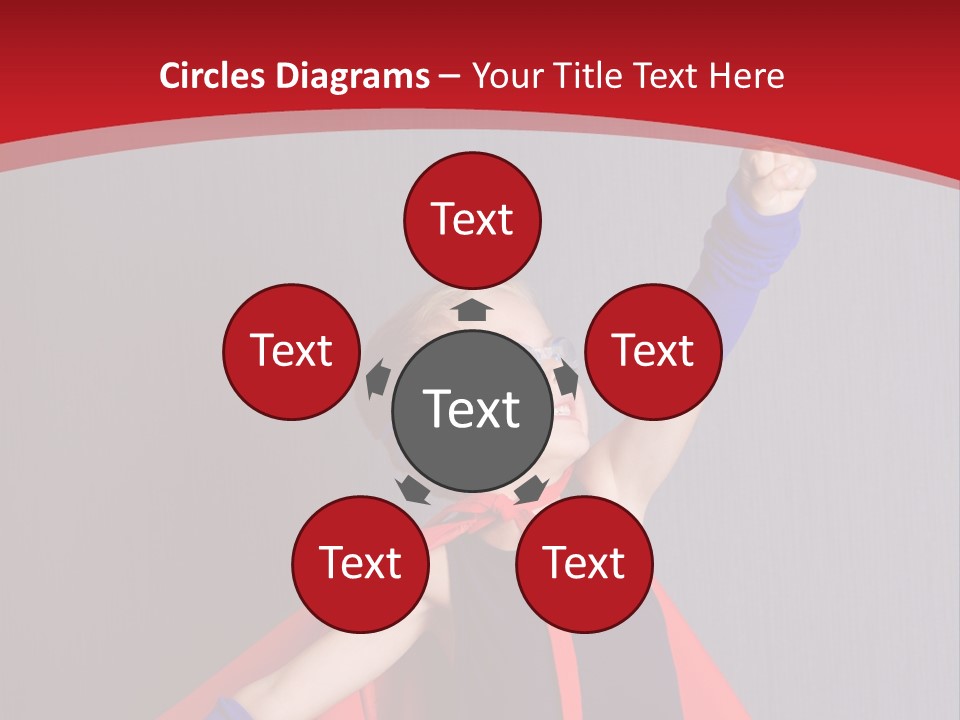 Fly Success Winner PowerPoint Template