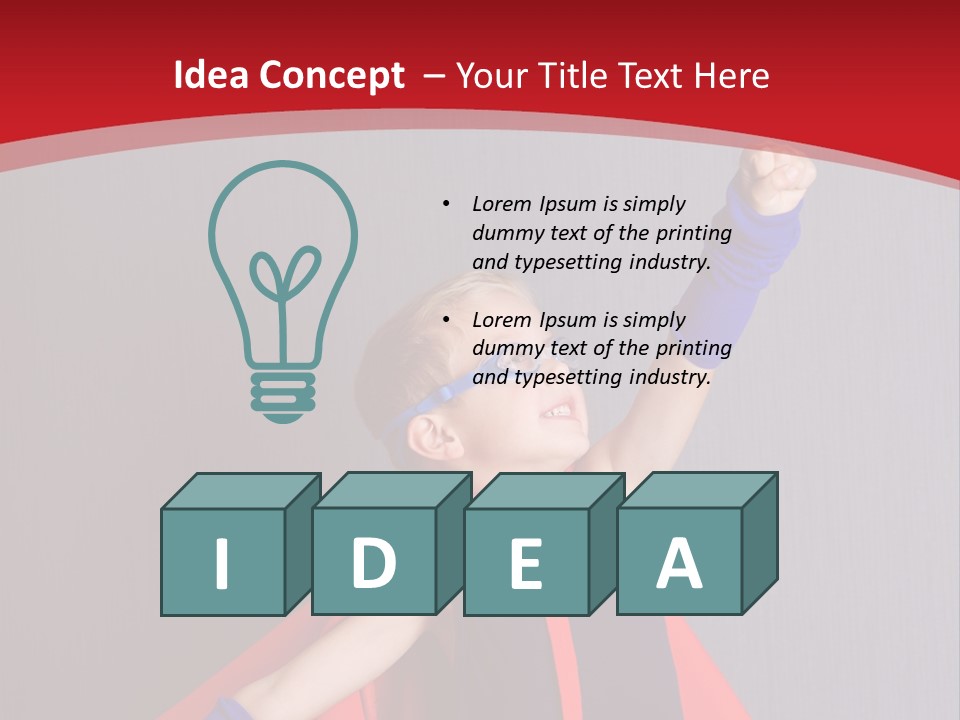 Fly Success Winner PowerPoint Template