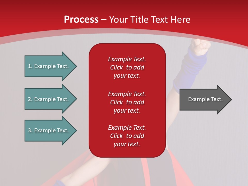 Fly Success Winner PowerPoint Template