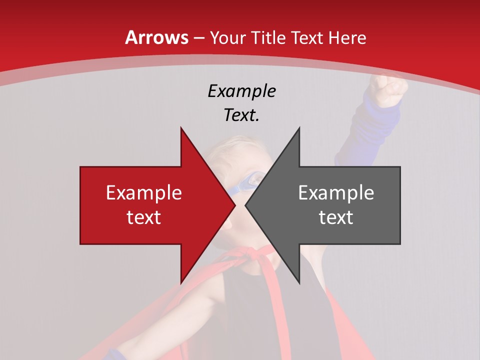 Fly Success Winner PowerPoint Template