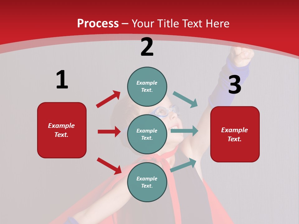 Fly Success Winner PowerPoint Template