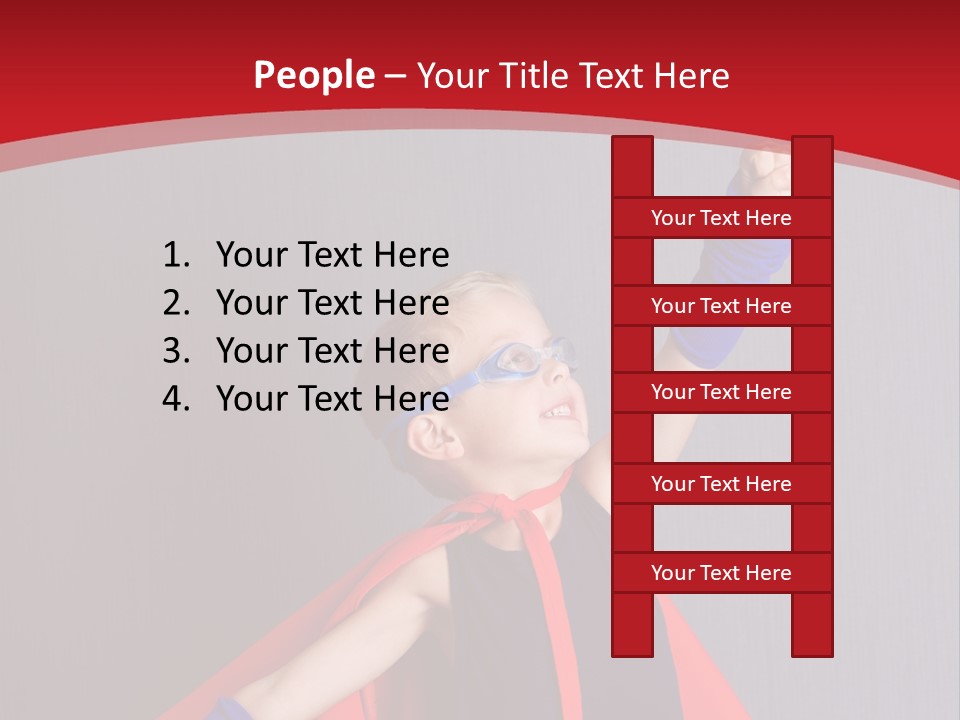 Fly Success Winner PowerPoint Template