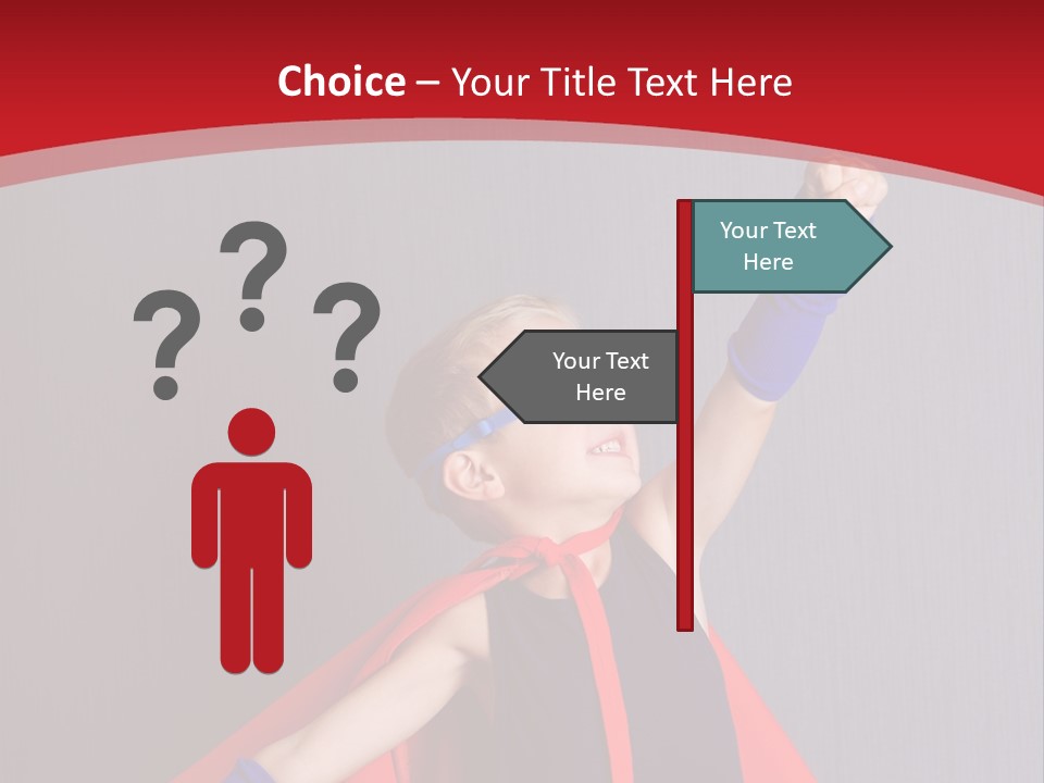 Fly Success Winner PowerPoint Template