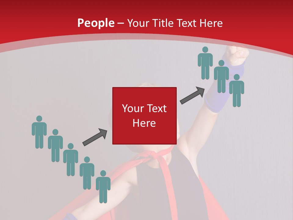 Fly Success Winner PowerPoint Template