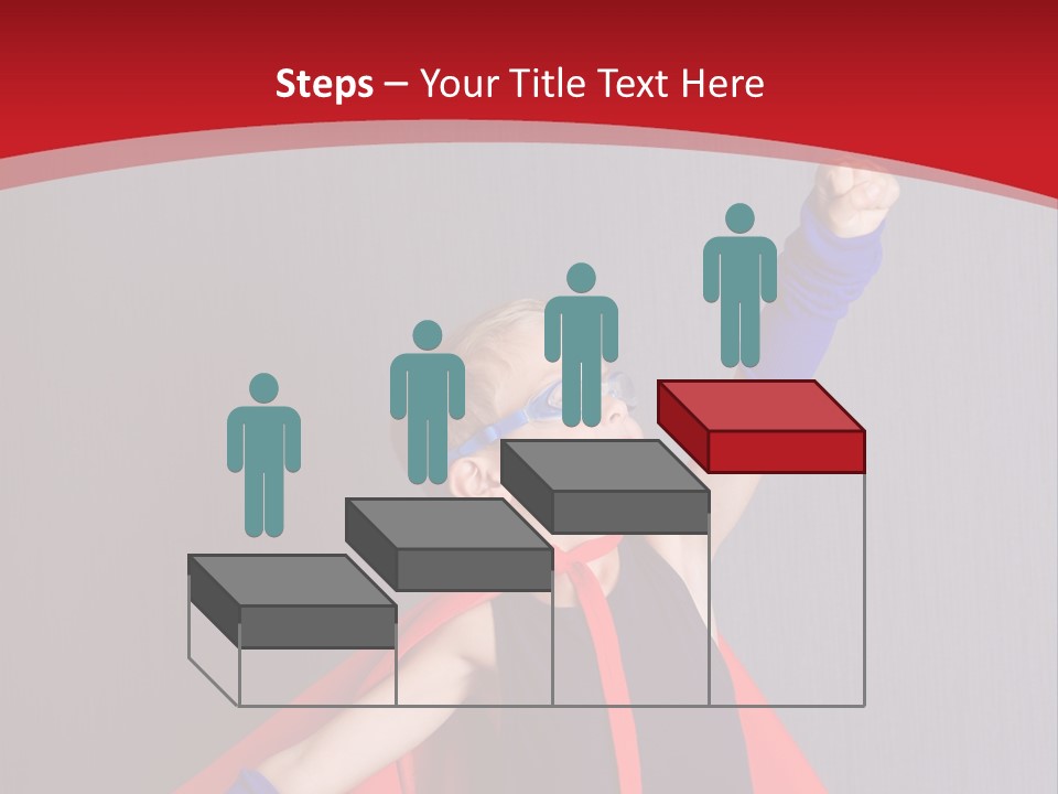 Fly Success Winner PowerPoint Template
