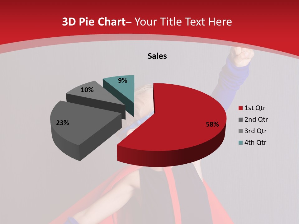 Fly Success Winner PowerPoint Template