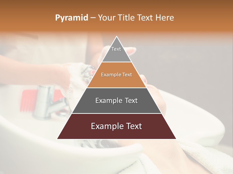 Head Caucasian Relax PowerPoint Template