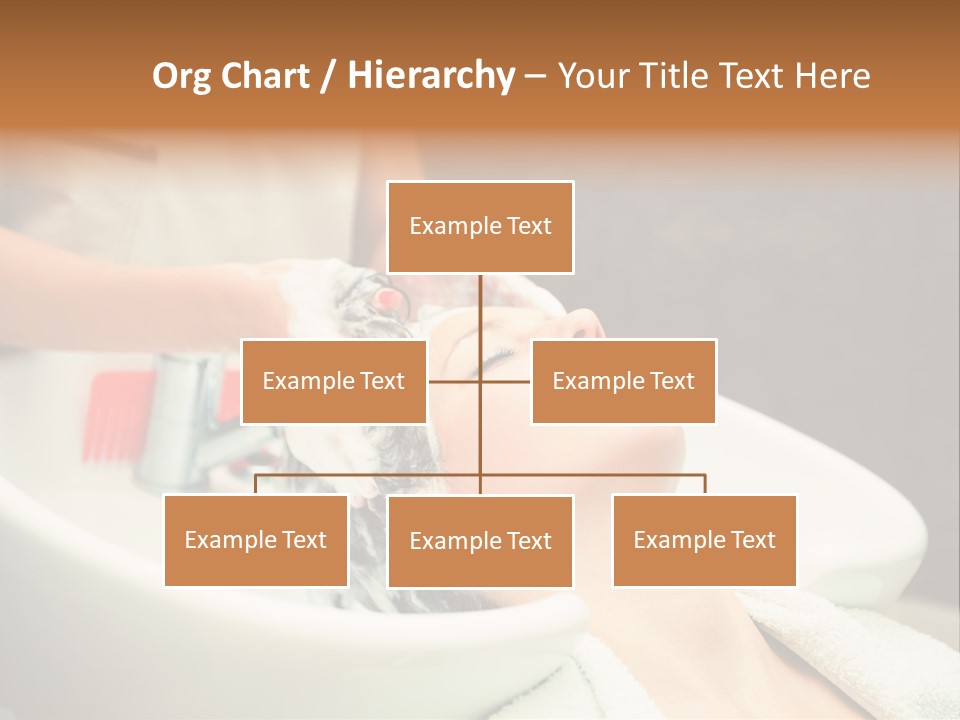 Head Caucasian Relax PowerPoint Template