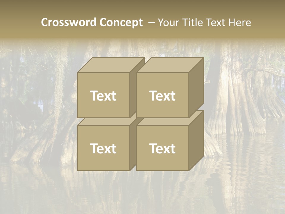 Usa Outdoors Bayou PowerPoint Template