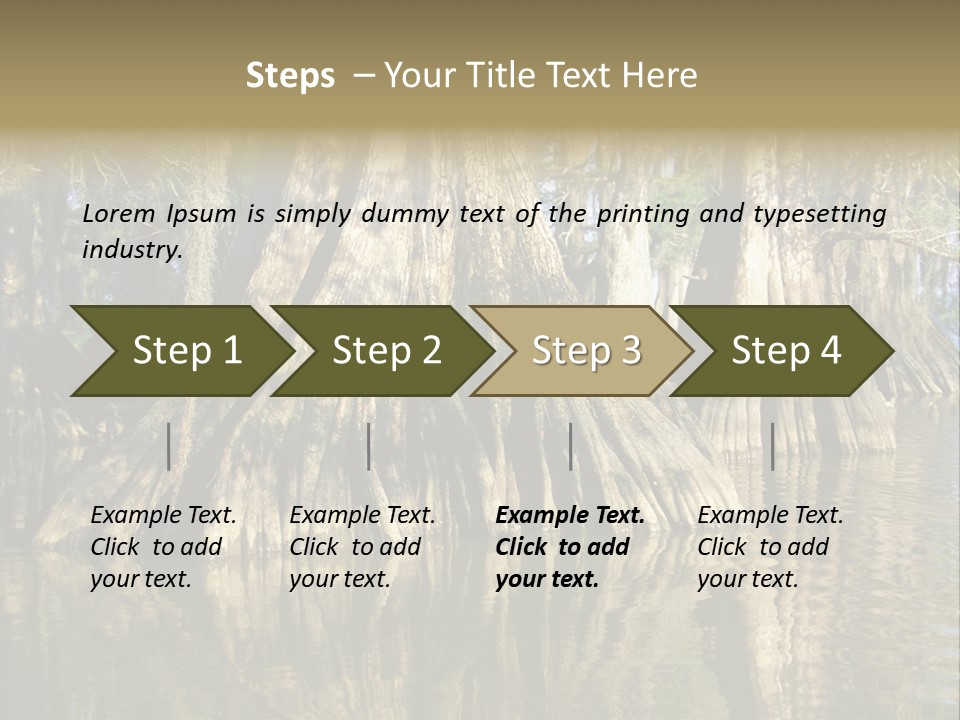 Usa Outdoors Bayou PowerPoint Template